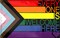Progress Pride Flag 3x5 Foot LGBTQ Rainbow Lesbian Gay Bisexual Trans Flags with Brass Grommets for Outside Yard Outdoor Lawn